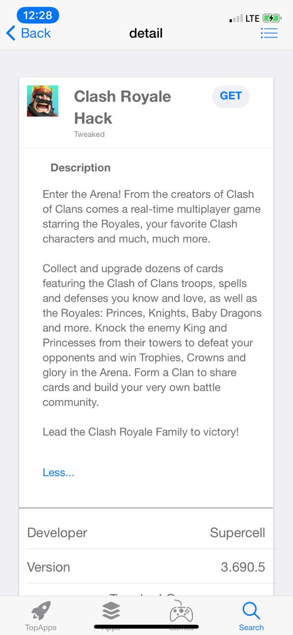 TopStore VIP - Clash Royale Free on iOS
