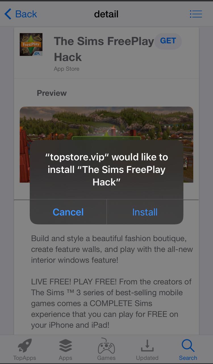 The Sims Freeplay Hack On Ios Iphone Ipad 21
