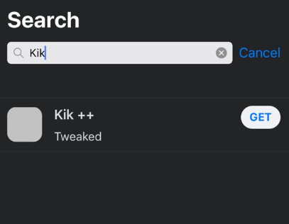 Search 'Kik++'