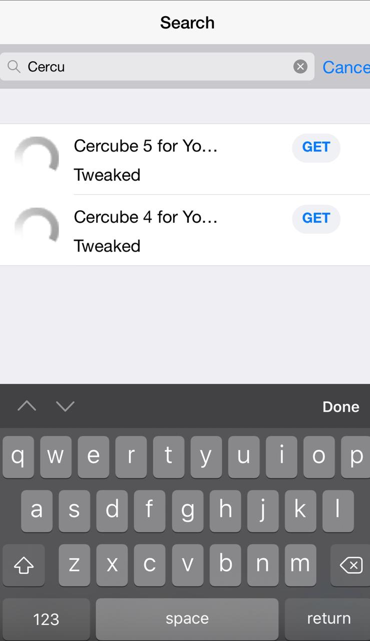 Search 'Cercube App'