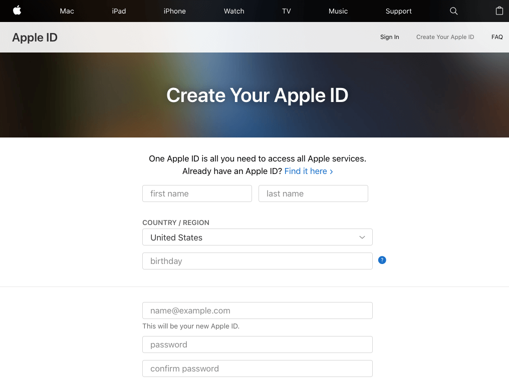 apple-developer-account-creation