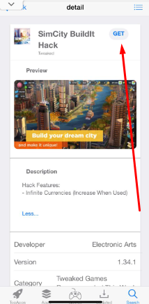 SimCity BuildIt Hack Game on iOS Download