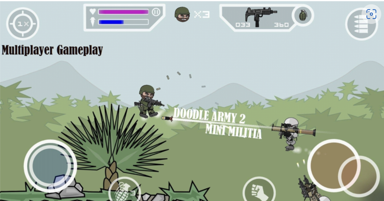 Doodle Army 2 Mini Militia Game Free Download on iOS