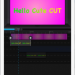 Add your own Paintings to the Video using Cute CUT Pro - iOS